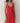 NEVITA LINEN DRESS -- SCARLET